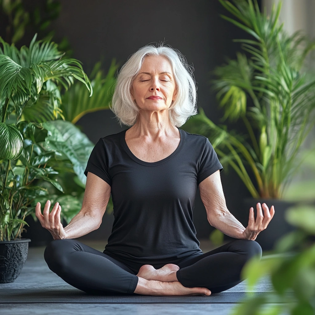 Заняття з медитації в залі